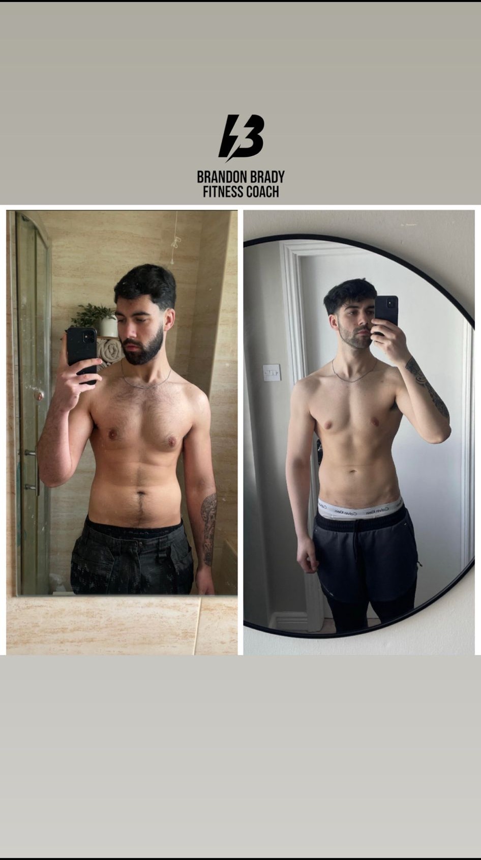 Brandon Brady client transformation 4